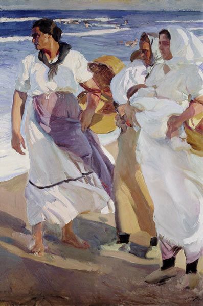 Esposas de pescadores de Valencia