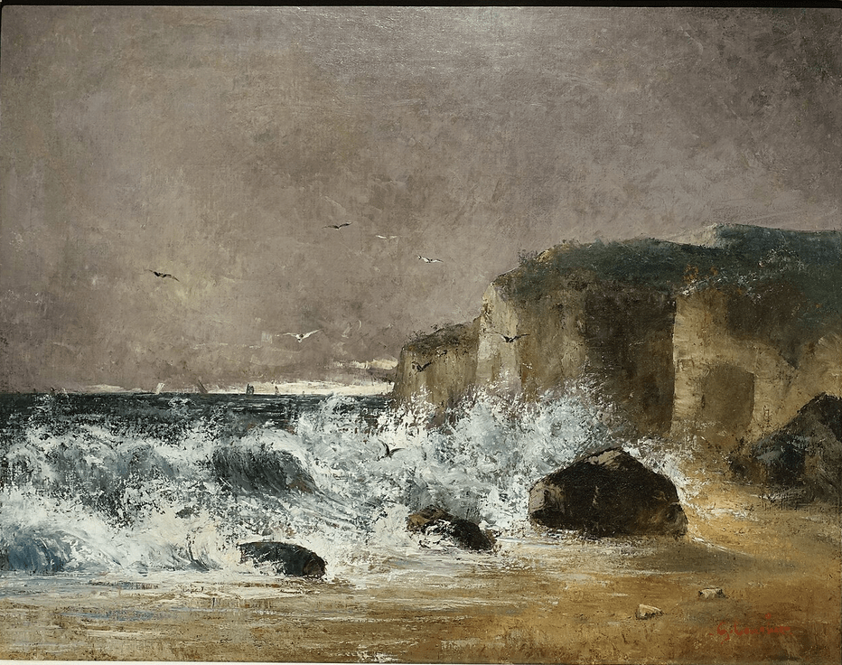 Stormy Weather at Etretat
